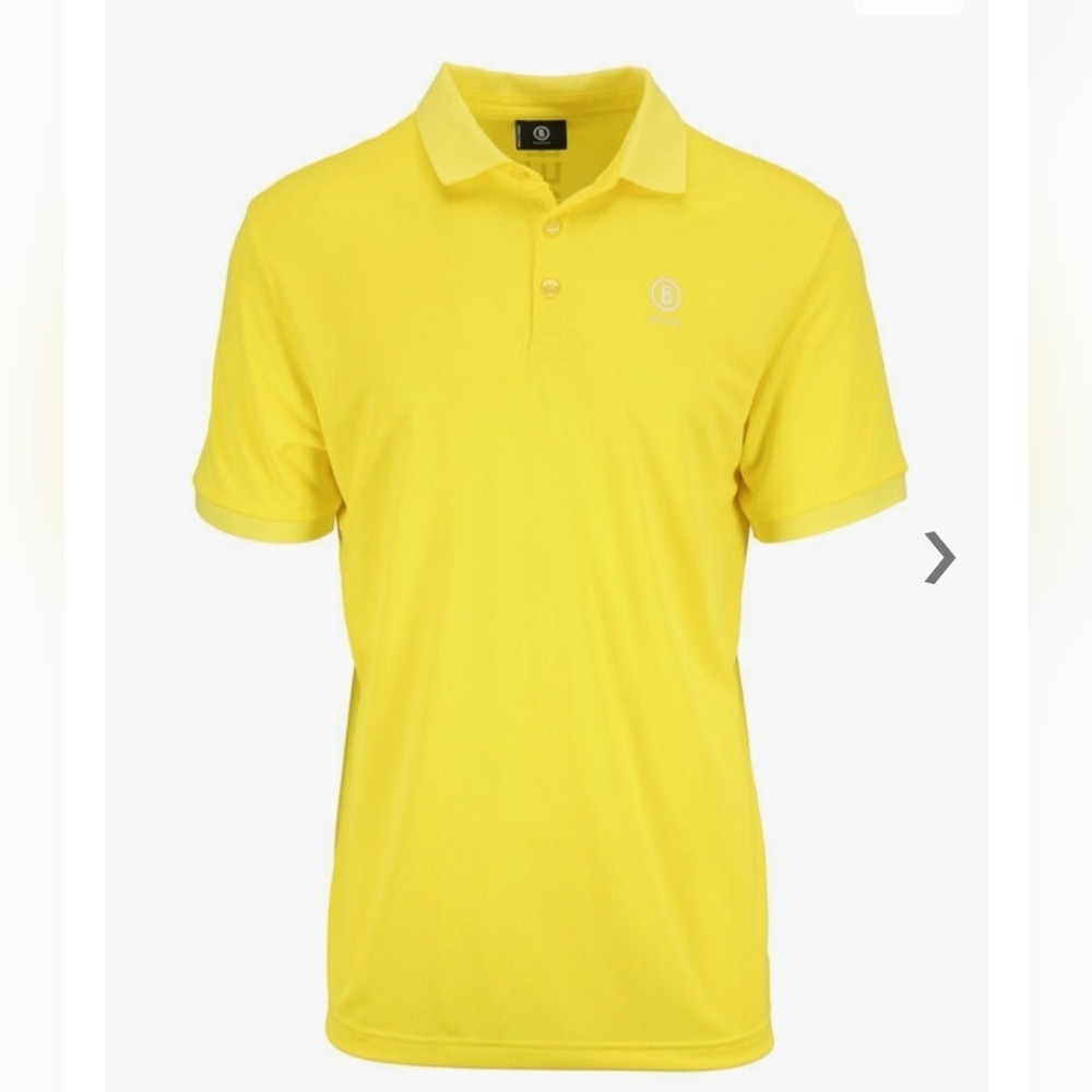 Bogner Daniel Sun Yellow Luxe Polo size L